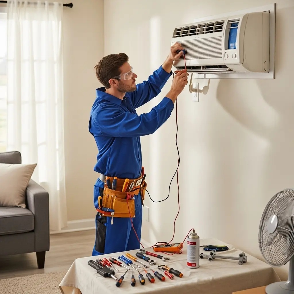 Bergama Gaggenau Gaggenau klima gaz dolumu ve bakım – Enerji verimliliği artırıldı. - Teknik servis örneği
